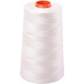 Aurifil 2026 50 Wt 100% Cotton Thread, 6542 Yard Cone - Chalk