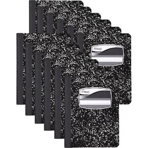 Mead Square Deal Black Marble Memo Book ، 3 1/4 "× 4 1/2" ، 50 ورقة (12 حزمة)