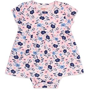 Zutano Baby Girls’ Organic Cotton Summer Dress, Cute Party Dresses for Baby Girls, Soft Cotton Dress, Baby Girl Dresses