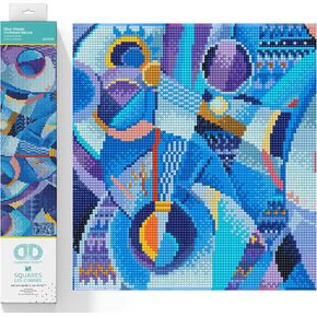 DIAMOND DOTZ Blue Moods Diamond Painting Kits for Adults - Diamond Art Kits a Relaxing Creative Craft Kit with Dotz Gems 18.5x10.6