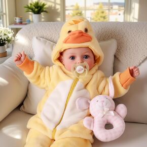 Babeside مقاس 17 بوصة فتاة دمية Baby Doll-Nipe-LifeLike ناعمة حديثي الولادة مع الملحقات ، ودمية الطفل الحقيقية للحياة ، وهدية مثالية للفتيات 3+ ، مجموعة Play Play