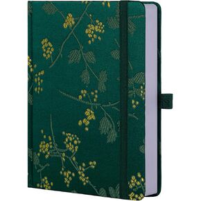 TIEFOSSI Classic College Ruled Writing Notebook for Women Men, 316 Numbered Pages Diary 100 GSM, A5 Hardcover Notebook with Pocket, Journals for Writing 8.4 x 5.8 In