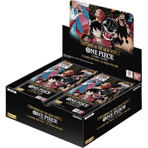 بانداي إمبراطورات في لعبة World Booster Op -09 - لعبة بطاقة One Piece - اللغة الإنجليزية (تتراوح أعمارهم بين 7 سنوات)