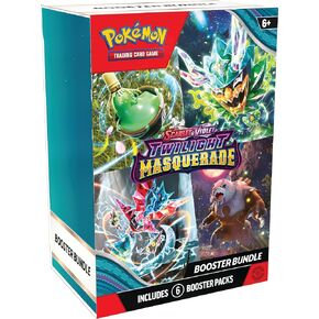 Pokémon TCG: Scarlet & Violet—Twilight Masquerade Booster Bundle (6 Boosters)