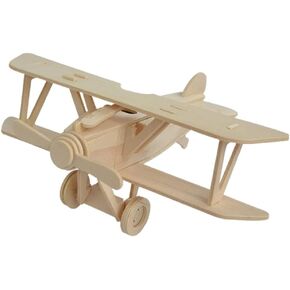 Toyvian School Crafts Wood Kids Crafts Pazzle للبالغين تجميع طائرة طائرة خشبية ثلاثية الأبعاد للبالغين مجموعات الطائرات الخشب الخشبية الصغيرة ثلاثية الأبعاد