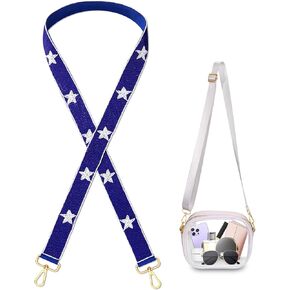 لعبة ZoleArepy Day Deded Beaded Strap Stadium Football University College College Bag Bag Game Game Clear Crossbody