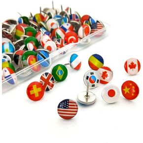 200 pcs دبابيس دبابيس إبداعية علم الأزياء الإبهام لالبن الألواح البيضاء تزيين خرائط جدار الفلين صور thumbtacks