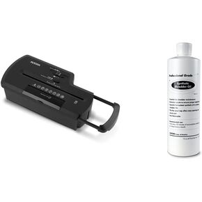 Aurora Professional Strip Cut Paper Shredder/CD/Credit Card Shredder (AU800SZ) and Aurora SL16 Synthetic Shredder Oil