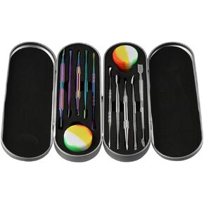 أداة نحت 14pcs uniquer 14pcs مجموعة من الشمع مع صندوق مربع مزدوج الشمع أدوات نحت النحت للخشب ، الشمع ، المجوهرات ، الطين ، الفخار