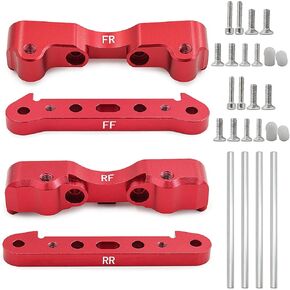4pcs ألومنيوم سبيكة التعليق تعليق الذراع السفلى الذراع وضعت الخلفية الأمامية ل 1/5 ARRMA KRATON 8S Outcast 8S.