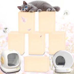 Pet Odor Eliminator for Meowant Self-Cleaning Cat Litter Box, Cat Litter Deodorizer Compatible with MW-SC01/MW-SC02/LB02, Cat Toilet Odor Deodorant Gel (6PCS)