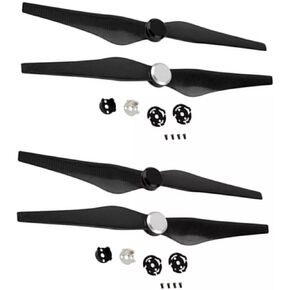 Jingelmal 2 أزواج 13 "1345S 2CW+2CCW Propellers Carbon Carbon Propellers مع مجموعات تثبيت التثبيت لـ DJI Inspire 1 Occistories