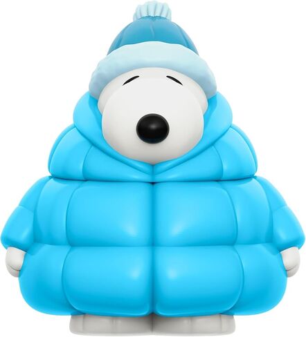 Super7 Fun! Fun! Peanuts Snoopy (Puffy Coat) Vinyl Figure - 5" Peanuts Action Figure - Classic Cartoon Fans Collectibles & Retro Toys - Cartoon Model for Collectors & Display Figurine - Comic Strips in Saudi Arabia