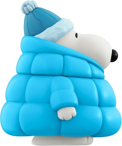 Super7 Fun! Fun! Peanuts Snoopy (Puffy Coat) Vinyl Figure - 5" Peanuts Action Figure - Classic Cartoon Fans Collectibles & Retro Toys - Cartoon Model for Collectors & Display Figurine - Comic Strips in Saudi Arabia
