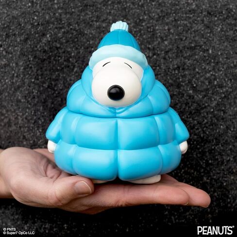 Super7 Fun! Fun! Peanuts Snoopy (Puffy Coat) Vinyl Figure - 5" Peanuts Action Figure - Classic Cartoon Fans Collectibles & Retro Toys - Cartoon Model for Collectors & Display Figurine - Comic Strips in Saudi Arabia