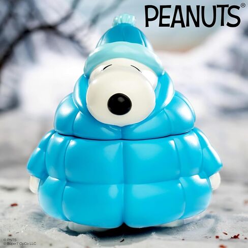 Super7 Fun! Fun! Peanuts Snoopy (Puffy Coat) Vinyl Figure - 5" Peanuts Action Figure - Classic Cartoon Fans Collectibles & Retro Toys - Cartoon Model for Collectors & Display Figurine - Comic Strips in Saudi Arabia