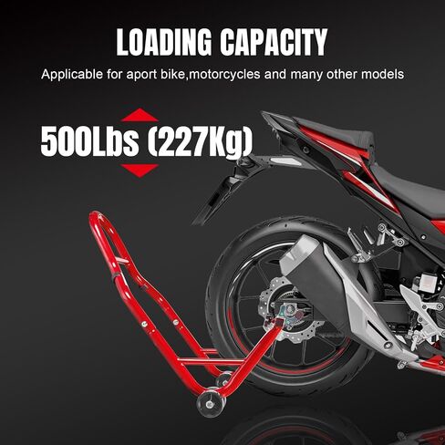 Motorcycle Stand Lift, Universal Paddock Lift Stand, 1100lbs Front Rear Combo Stand Lift Stand, Rear U+L Fork Swingarm Spool Stand 2-Pack in Saudi Arabia