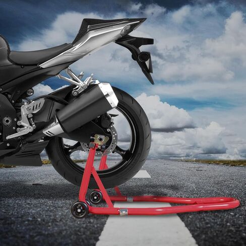 Motorcycle Stand Lift, Universal Paddock Lift Stand, 1100lbs Front Rear Combo Stand Lift Stand, Rear U+L Fork Swingarm Spool Stand 2-Pack in Saudi Arabia