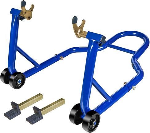 Motorcycle Stand Lift, Universal Paddock Lift Stand, 1100lbs Front Rear Combo Stand Lift Stand, Rear U+L Fork Swingarm Spool Stand 2-Pack in Saudi Arabia