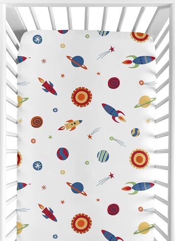 Polka Dot Ladybug Fitted Crib Sheet for Baby and Toddler Bedding Sets by Sweet Jojo Designs - Polka Dot Print in Saudi Arabia