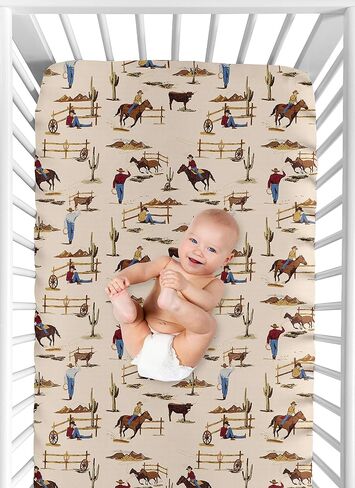 Polka Dot Ladybug Fitted Crib Sheet for Baby and Toddler Bedding Sets by Sweet Jojo Designs - Polka Dot Print in Saudi Arabia