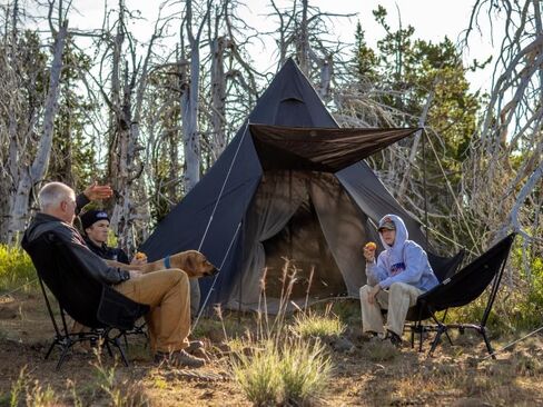 DOD Sugoi Chair - A Portable Camping and Backpacking Chair Adjustable to The Ideal Height and Seating Angle for Any Outdoor Activity (Tan) in Saudi Arabia