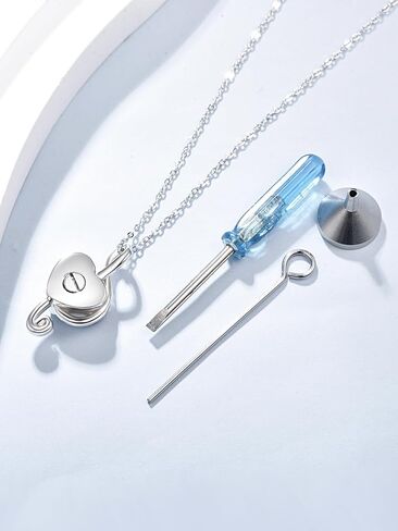 PRAYMOS Baseball Urn Necklace for Ashes 925 Sterling Silver Cremation Jewelry Cylinder Ash Necklace for Human Ashes Keepsake Necklace for Ashes Women Men in Kuwait