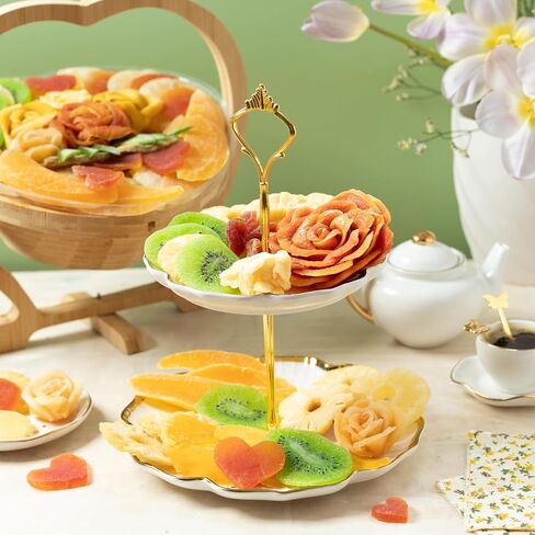Dried Fruit and Nut Gift Basket | Healthy Assorted Natural Snack Gift Tray |Prime Delivery, Extra Large Variety Holiday Food Tray- Birthday, Sympathy, Office, Men, Woman & Families | Bonnie and Pop in Saudi Arabia