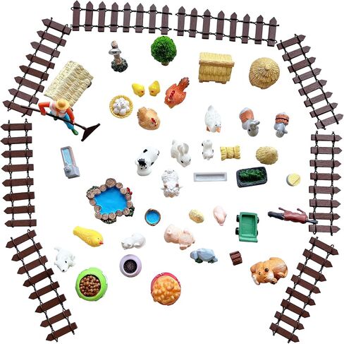 85pcs Miniature Vegetable Garden Crops Pretend Play Toys DIY Farm Decoration Sets in Saudi Arabia