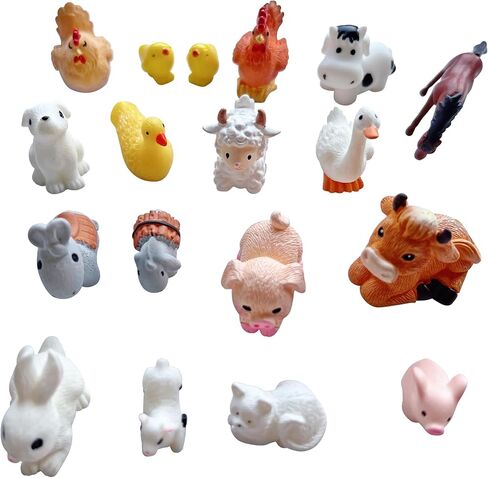 85pcs Miniature Vegetable Garden Crops Pretend Play Toys DIY Farm Decoration Sets in Saudi Arabia