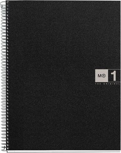 Miquelrius Single Subject Spiral Notebook, College Ruled, Red, 80 Sheets (8.5" x 11") in Saudi Arabia