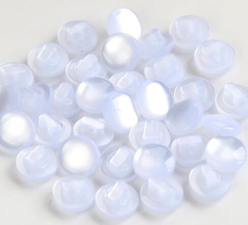 150pcs 11mm(0.43 Inch) Small Size Mushroom Resin Buttons 10 Colors Mix Fasteners Button for Garments Coat Shirt Blouse DIY Crafts Decorations (Each Color 15pcs) in Saudi Arabia