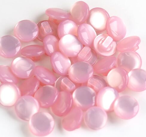 150pcs 11mm(0.43 Inch) Small Size Mushroom Resin Buttons 10 Colors Mix Fasteners Button for Garments Coat Shirt Blouse DIY Crafts Decorations (Each Color 15pcs) in Saudi Arabia