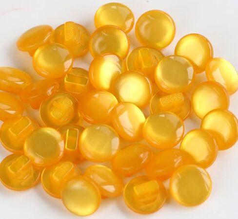 150pcs 11mm(0.43 Inch) Small Size Mushroom Resin Buttons 10 Colors Mix Fasteners Button for Garments Coat Shirt Blouse DIY Crafts Decorations (Each Color 15pcs) in Saudi Arabia
