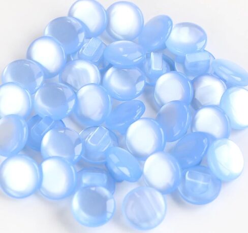 150pcs 11mm(0.43 Inch) Small Size Mushroom Resin Buttons 10 Colors Mix Fasteners Button for Garments Coat Shirt Blouse DIY Crafts Decorations (Each Color 15pcs) in Saudi Arabia