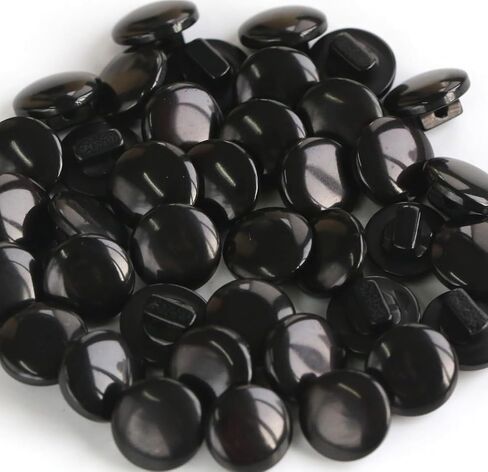 150pcs 11mm(0.43 Inch) Small Size Mushroom Resin Buttons 10 Colors Mix Fasteners Button for Garments Coat Shirt Blouse DIY Crafts Decorations (Each Color 15pcs) in Saudi Arabia