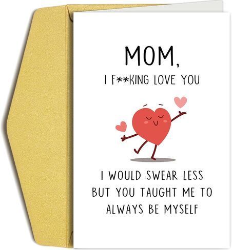 Happy Mother's Day Card for Sister, Funny Mothers Day Card for Best Friend, To The Only Person Who Understands Why We Turned Out Like This in Kuwait