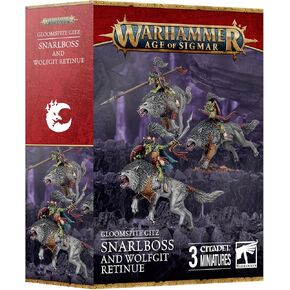 Warhammer Age of Sigmar - Snarlboss and Wolfgit Retinue