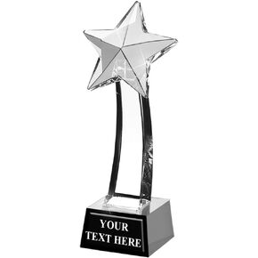 9 "Glass Star Column Trophy - جوائز التعرف على الشركات المخصصة