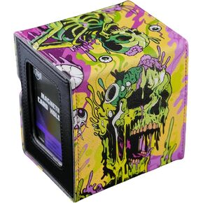 Ai Armor (Melting Skulls) 100+ Card Custom Art MTG Commander Deck Box With Storage