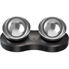 Pet Stainless Steel Double Bowl