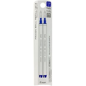 إعادة ملء Bilot Frixion Ball Zone Zone ، 0.5 مم ، أزرق ، 2 حزمة LFBKRF50EF-2L × 3 حزمة