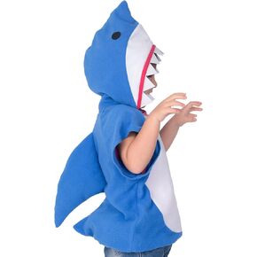 haikyuu Kids Shark Costume Shark Hoodie With Tail Muticolor Halloween Fish Costume for Boys Girls