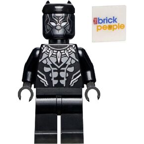 LEGO Superheroes: Black Panther Minifigure with Royal Talon Fighter