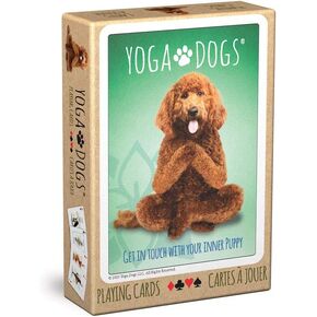 Yoga Dogs Eurogrogrics Deck Deck ، 54 بطاقة مصورة