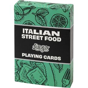 LIGINA ITALIANIAN STREET FOOD CARDS | وصفات ونصائح للطعام الإيطالي في الشارع
