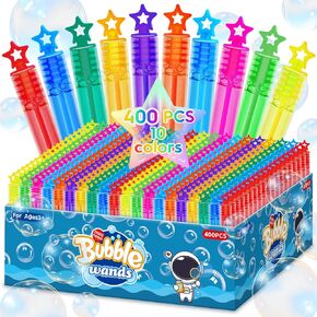 400 PCS Mini Bubble Wands ، الحفلات تفضل ألعاب تشكيلة كبيرة للأطفال ، عيد ميلاد تحت عنوان ، عيد الهالوين ، الفصول الدراسية ، حفل زفاف ، هدايا صيفية في الهواء الطلق للفتيان ، حقائب جيدة ، حقائب جيدة.