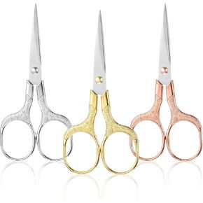 3 PCS خياطة تطريز مقص 5 بوصة مقص خياطة صغير مقص الكروشيه مقص مقص مقص حادة مقص دقة مقص مقص لتطريز الإبرة التطريز الكروشيه