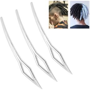 أداة yuyte 3 قطع dreadlocks ، dreadlocks متشابكة الإبر الكروشيه ، الأداة المتشابكة dreadlocks sisterlocks الكروشيه الإبر ملحقات الشعر ، تشديد الملحقات