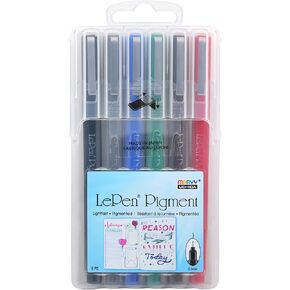 Uchida Le Pen Pigment ، ألوان أساسية ، عدد واحد (حزمة 1)